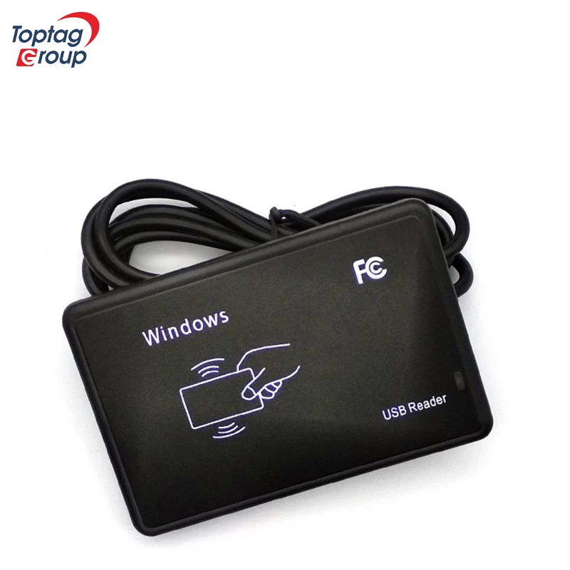 USB Interface Portable 125KHz Reader RFID Card Keyfob Reader Access Control Machine