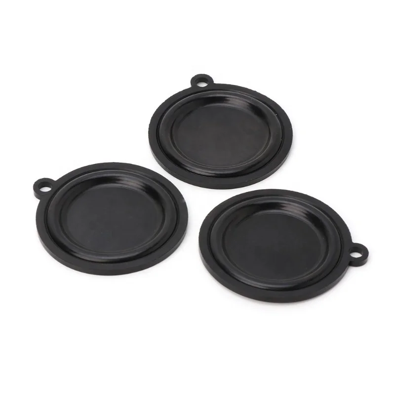 Custom Gas Water Heater Fittings Valve Fluorous Rubber Diaphragm Fluororubber Seal Gasket