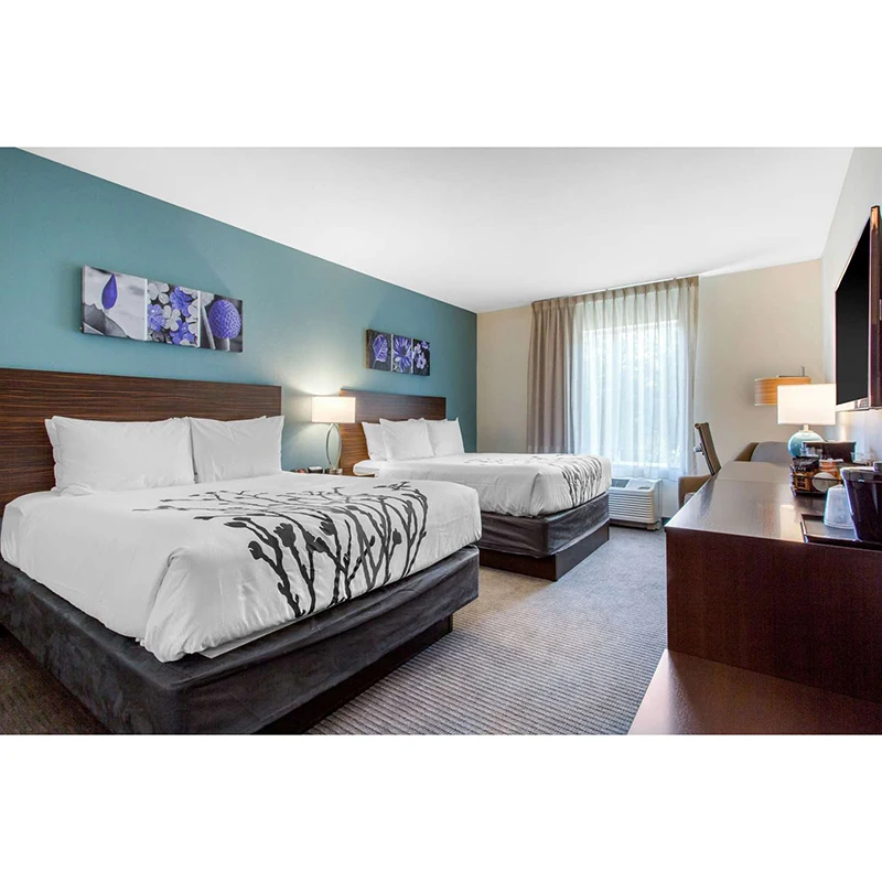 Sleep Inn custom high quality hotel bedroom sets 2021 modern bedroom furniture
