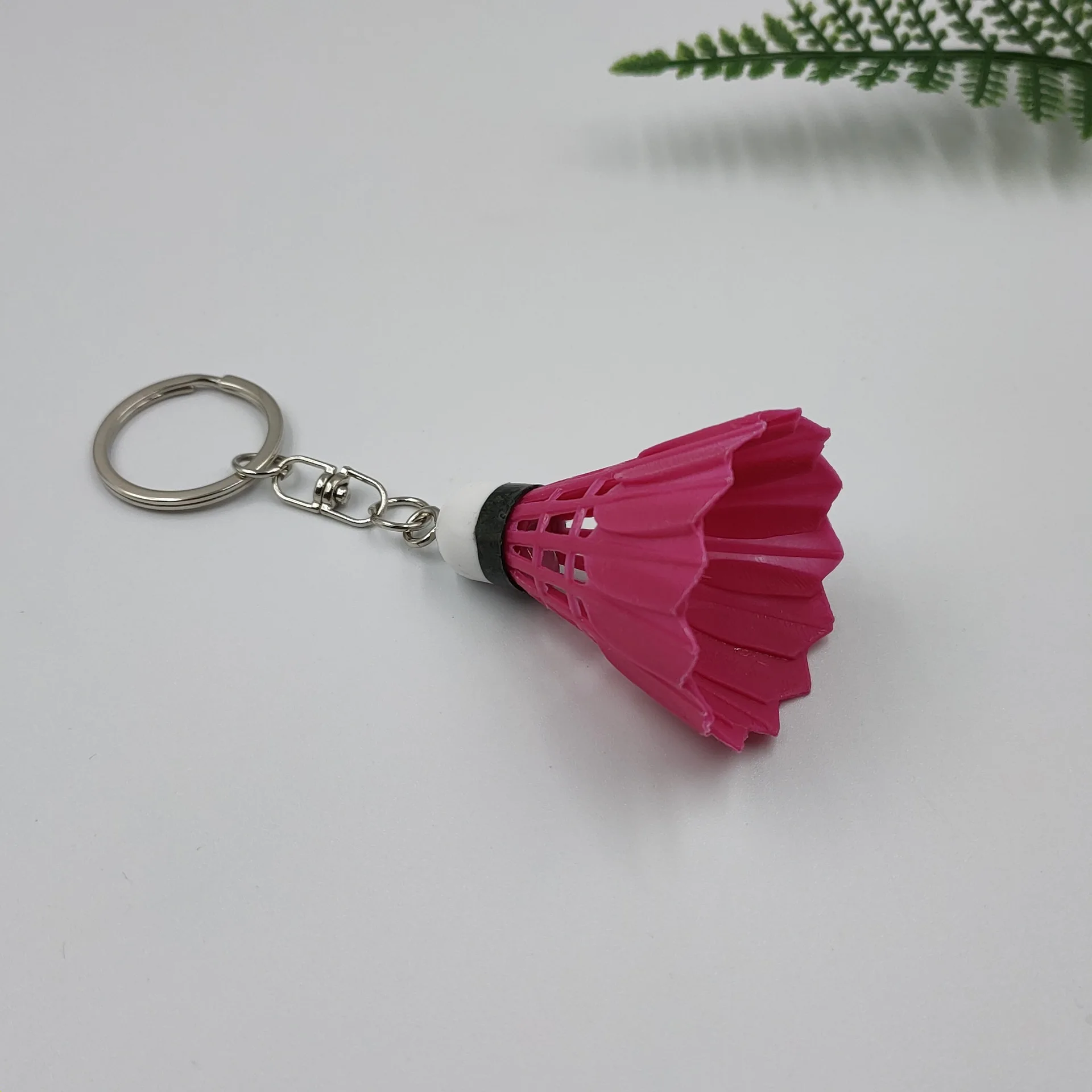 Mini Badminton Ball Pendant Keyrings Keychain Birthday Christmas Gift Keychain