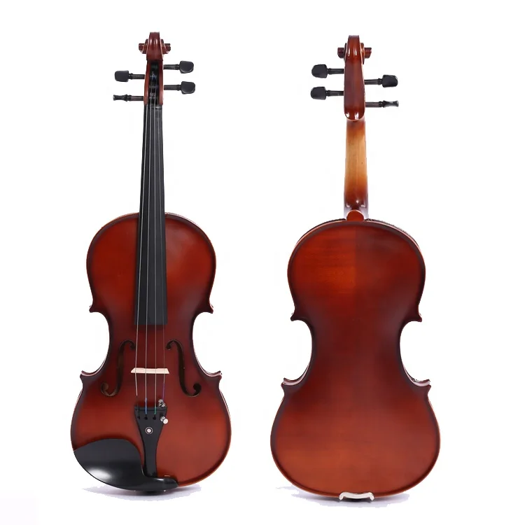 Antique Brown color  Matte good quality handmade solid violin