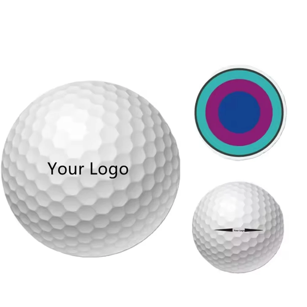 PRIMUS GOLF Customized Wholesale 3 Pieces Super Soft Competition Golf Balls Urethane Surlyn Golf Practice Balls
