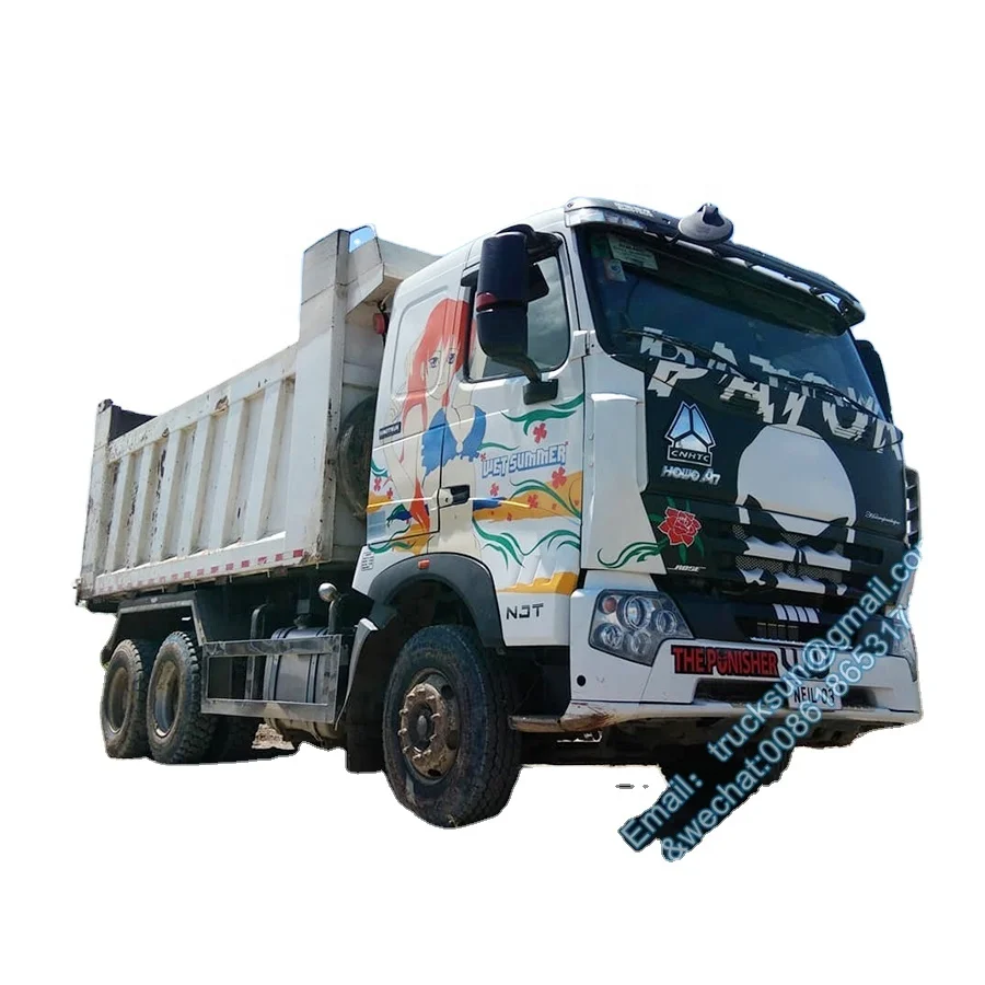 SINOTRUK HOWO A7 T7H 6x4 10 WHEELER 20cbm DUMP TRUCK on stock now ZZ3257N3847N1