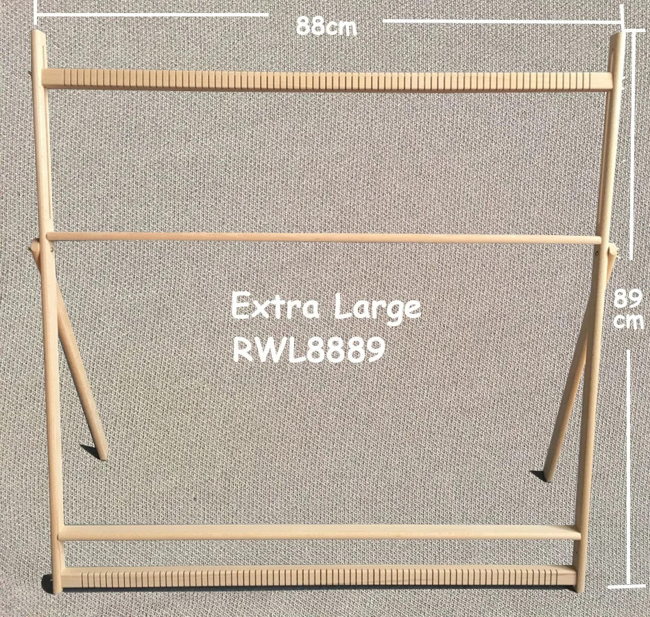 Handmade Craft Weaving Kit Crochet Knitting Tool Wooden Tool DIY Hobby Craft Weaving Loom Kit