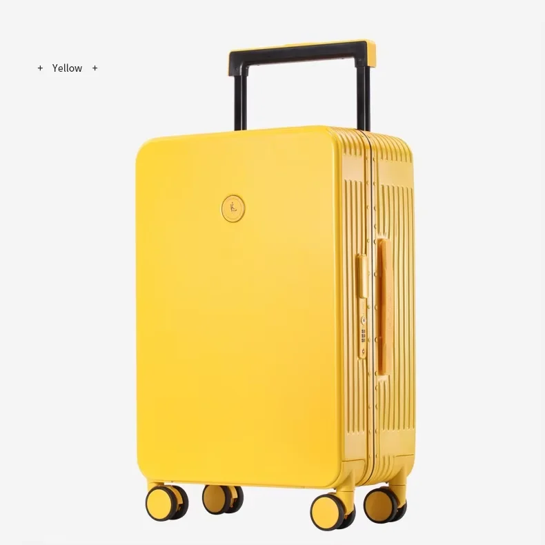 Top grade luxury High Quality wide hand shank business boarding luggage Portable fashion travel suitcase