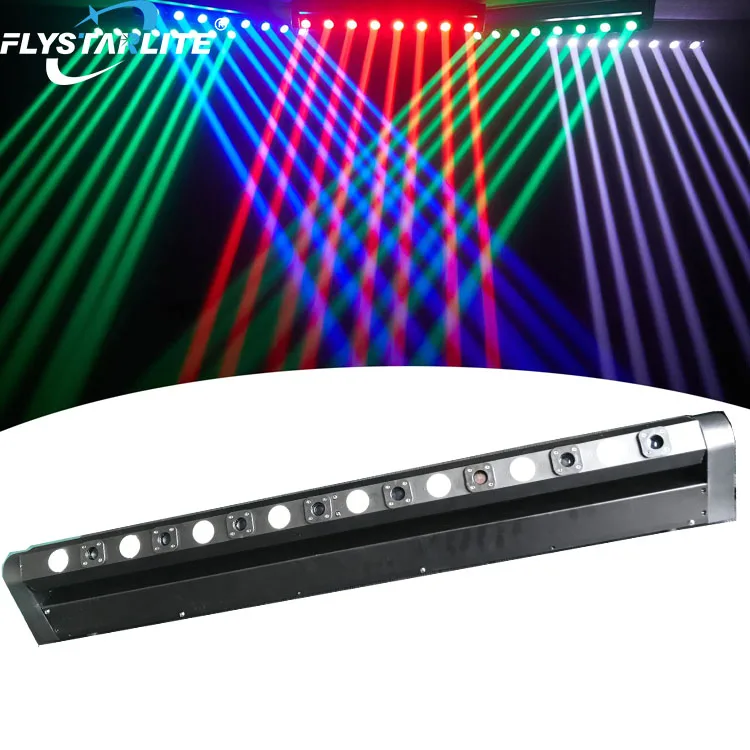 Flystar Night Club Project  8 Eyes RGB Led Disco Laser Bar Light  Moving Head  Stage Light
