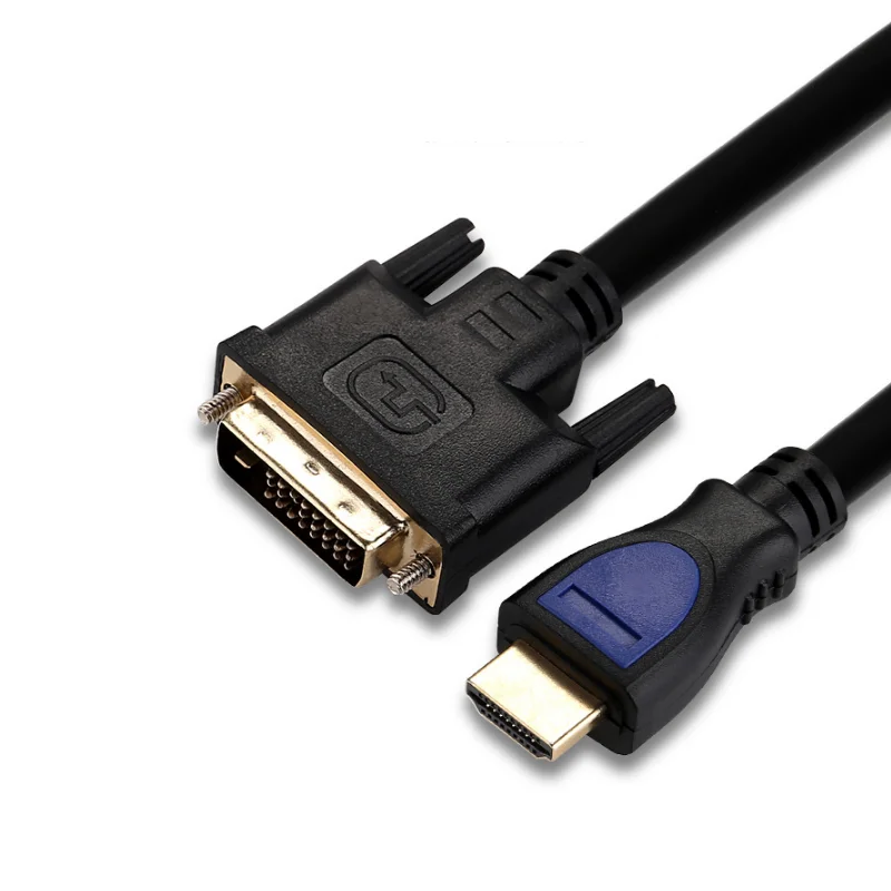 1,5 м HDMI к DVI Двусторонняя передача Кабель-штекер DVI 24 + 1 в HDMI Конвертер Кабель для PS3 PS4 HDTV 1080P 3D
