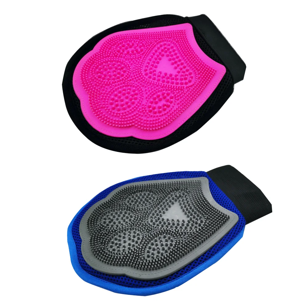 Товары для домашних животных, щетка для удаления шерсти, расческа, перчатка, Массажная щетка для собак и кошек, силиконовая щетка для груминга домашних животных