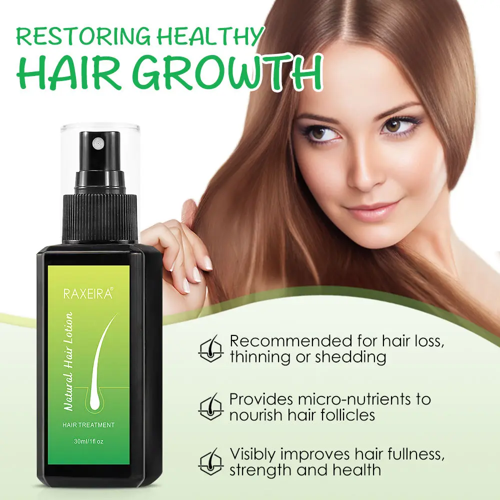 Private Label Organic Fast Thick Hair Growth Serum oil Lotion Spray Anti Baldness Hair Loss hair Growth Lotion