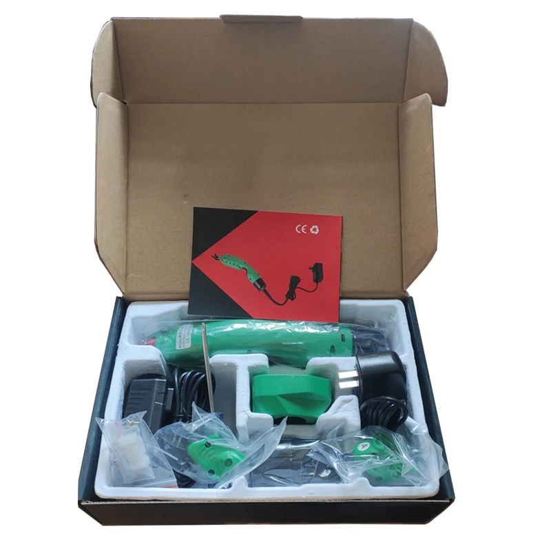 Rechargeable Handheld Electric Fabric Scissors Lithium Battery Cordless