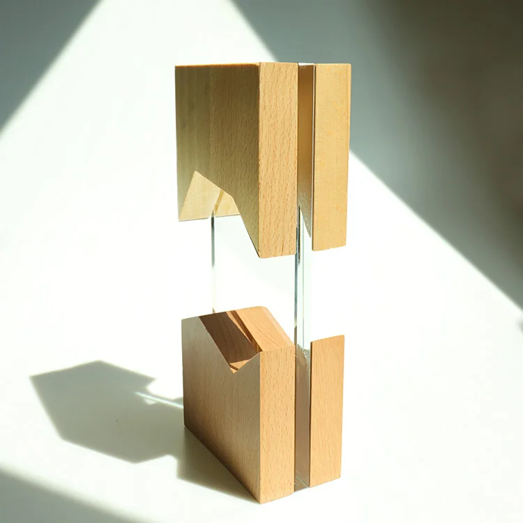 blank glass wooden plaque awards glass wooden crystal wooden  trophies