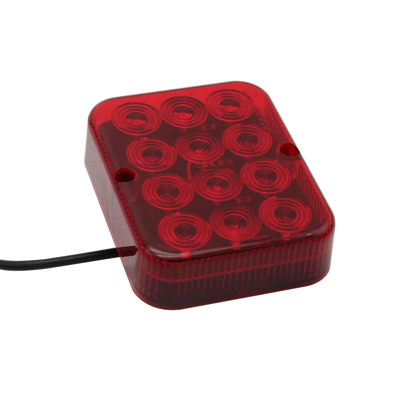 EMARK 12V 24V waterproof  LED rear fog lamp for Trailer caravan