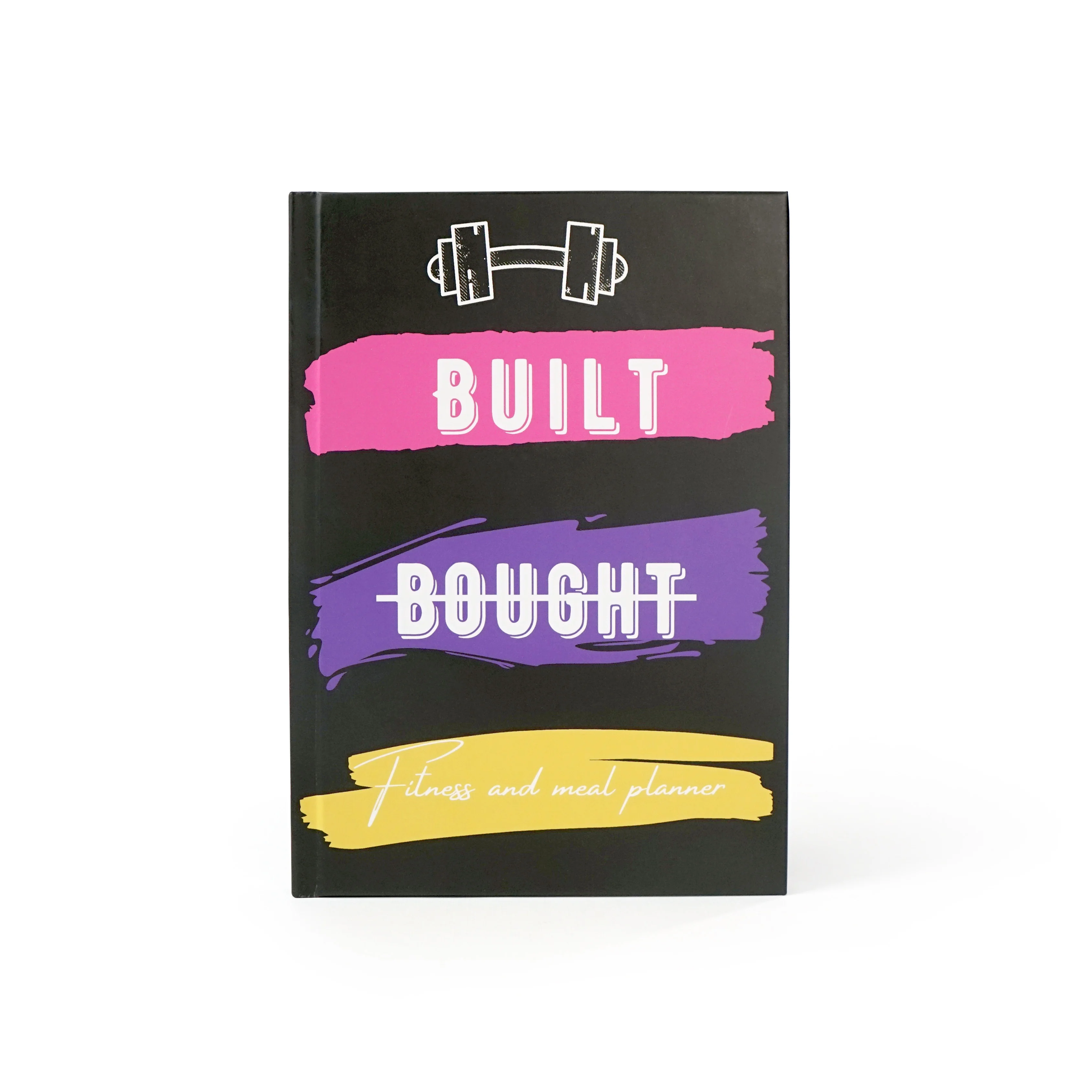 Custom Printing Daily Weekly Monthly Journal Goal Exercise Book Workout Log Book Fitness Meal Planner for Women Men