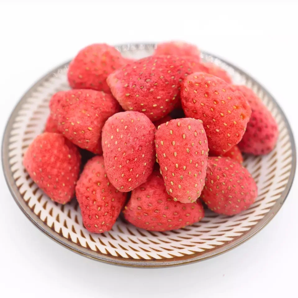 Hot Sale Wholesale Dried Strawberry Fruit Conserve Candied Freeze Dried Strawberry