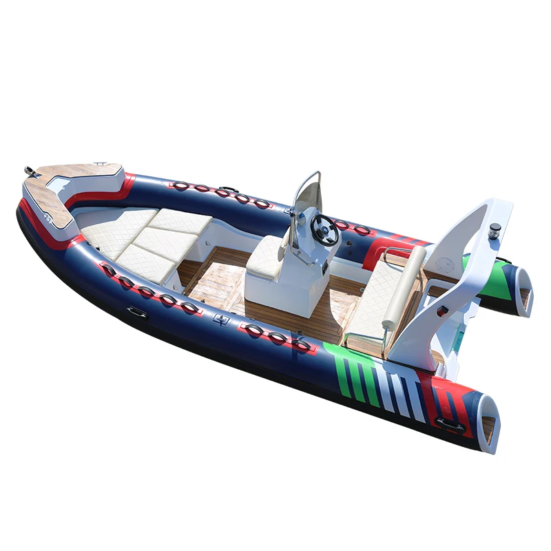 Inflatable Rubber Boat  Luxury yacht Boats with CE in Hypalon or PVC Fishing and Sport Dinghy Made In China