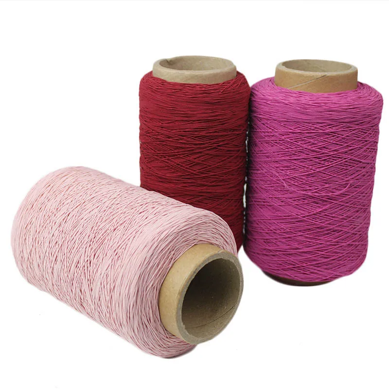 Hot selling red color elastic thread for clothes accessories