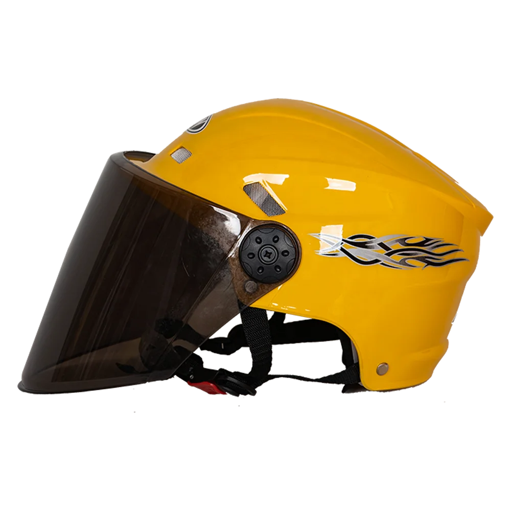 Hot Selling PP Half face Motorcycle Motorbike Scooter Motocross Helmet Motorcycle Motorcycle Manufactures For Adult