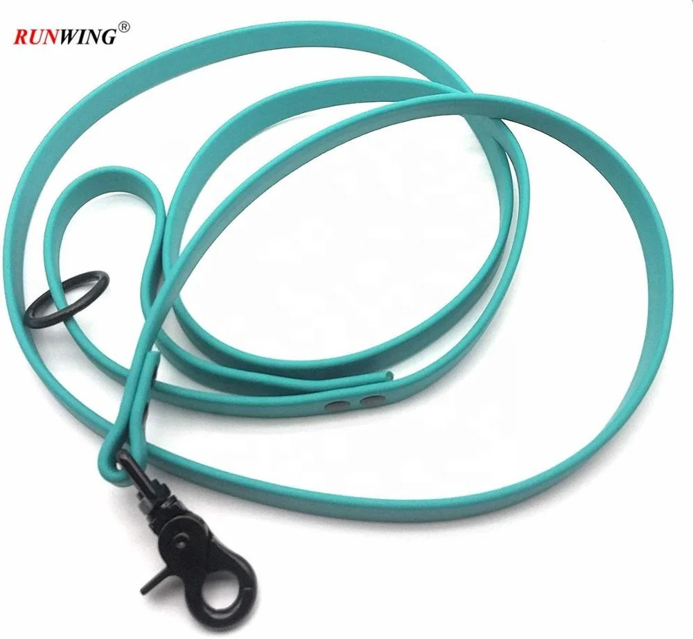 Silicone Dog Leash Waterproof Heavy Duty Dog Training Leash