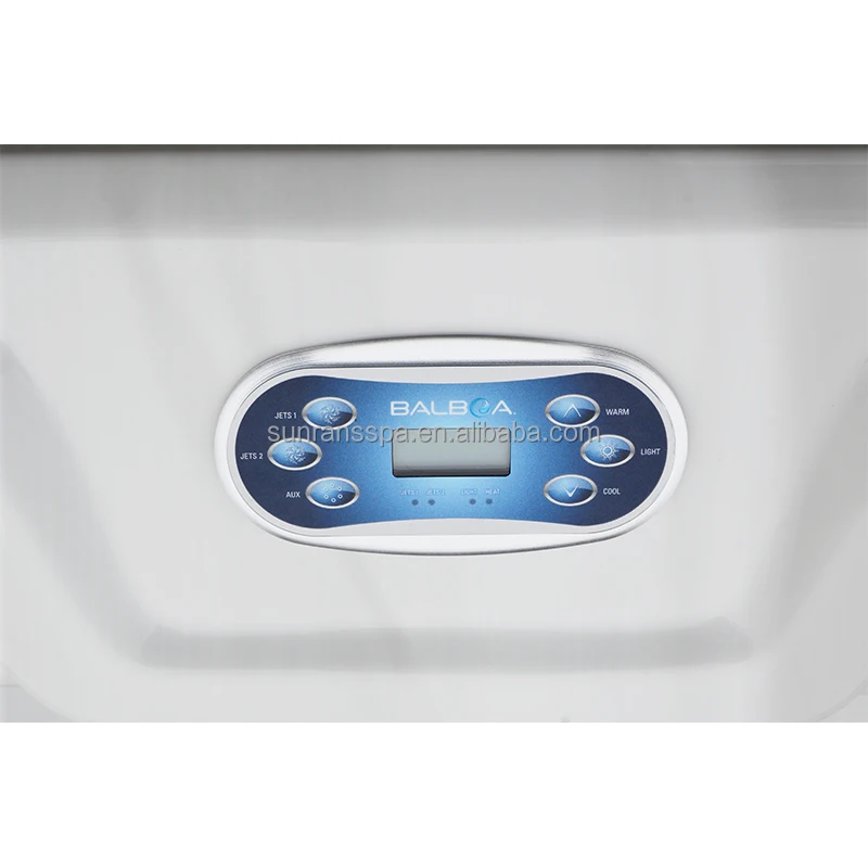 Sunrans most popular whirlpool spa large capacity hot tubs outdoor with balboa spa control system
