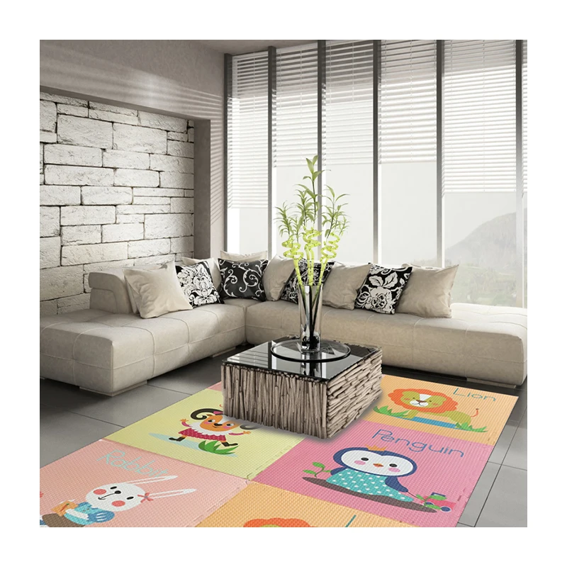 Puzzle Interlocking Foam Eva Infant Floor Kids Gym Number Letter Puzzle Baby Cushion Play Mat