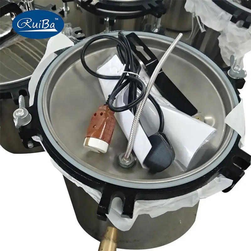 Factory Wholesale Hot Selling Portable Sterilizer 24L 18L Vertical Pressure Steam Autoclave Machine