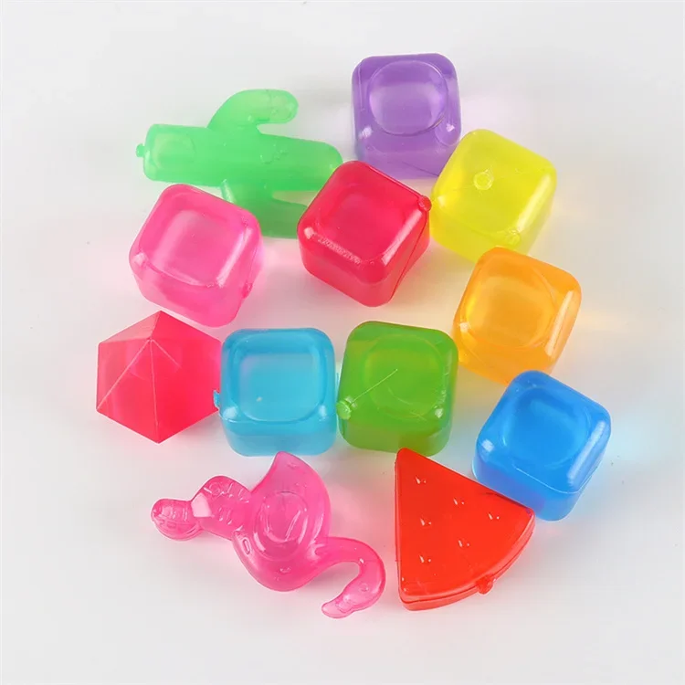 Wholesale PE High Quaily Clear Ice Cube for Party Wedding Photography Props and DIY Craft Explore Makers