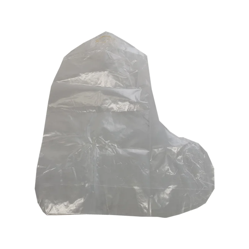Manufacturers wholesale selling disposable PE anti - slip rain plastic waterproof long boot cover