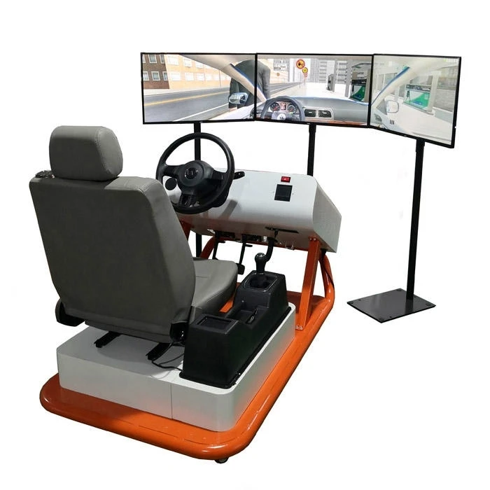 Factory Direct Sales Factory Price Three Screens 3d Car Driving Simulator For Driving Training