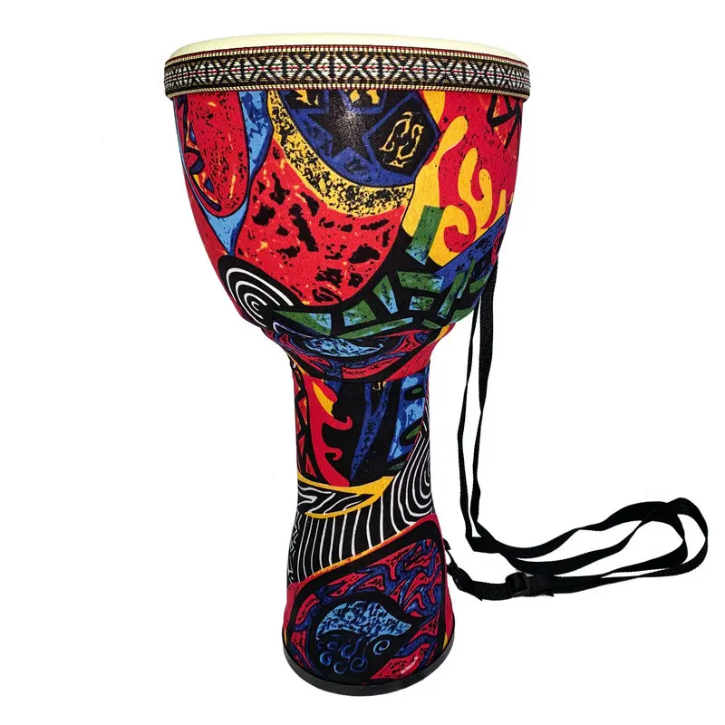Djembe оптовая продажа импорт из Китая Африканский барабан 10 дюймов жемчужина Индонезия музыка djembe felle
