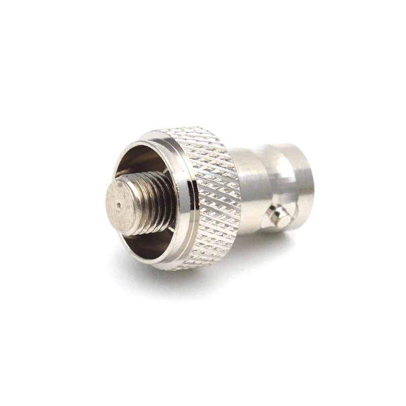 Disc Copper-nickel Silver Connector LJQ-9 RF Coaxial Connector Intercom Antenna Adapter