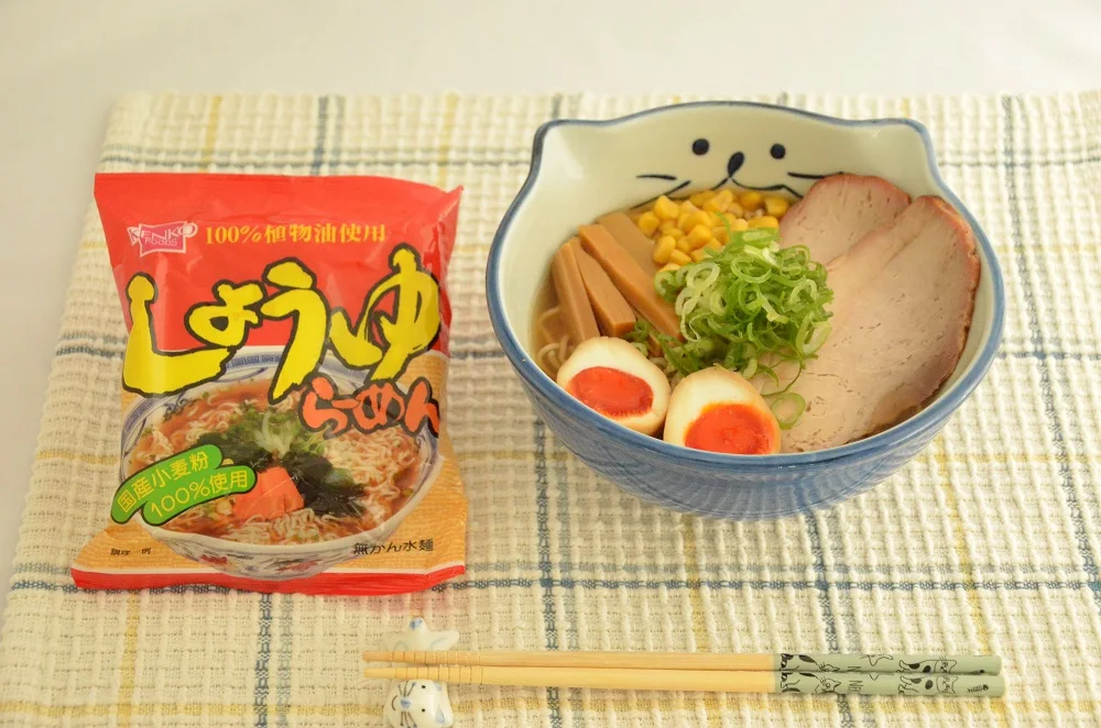 Удобная японская Лапша Рамен без химических приправ