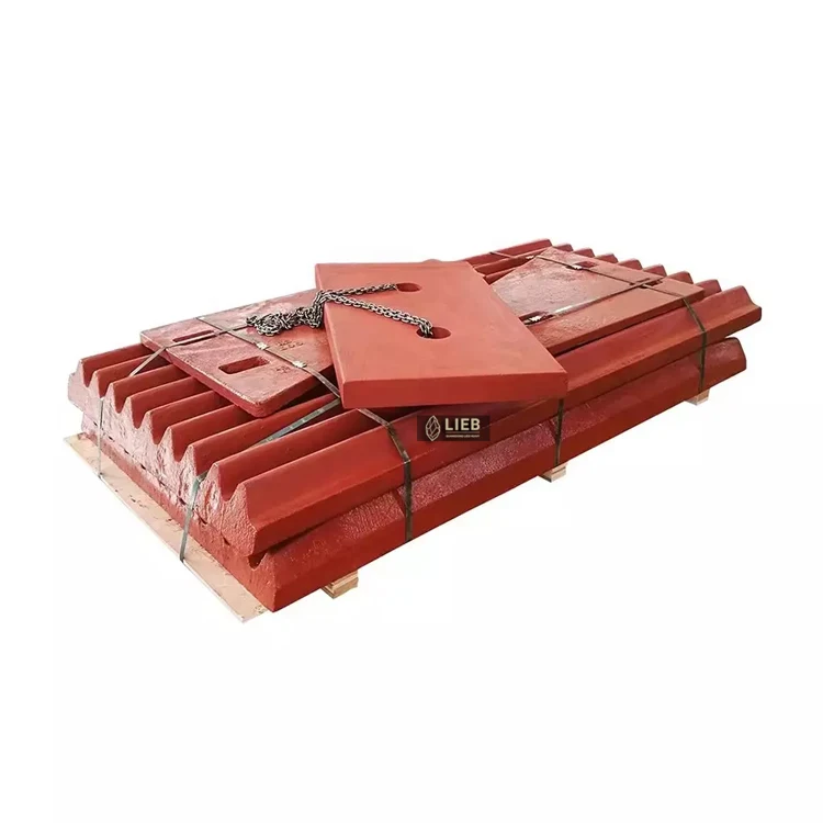 HP GP Series Jaw Crusher Spare Parts For Telsmith Terex Pegson xr400 Jaw Crusher Parts High Manganes Steel