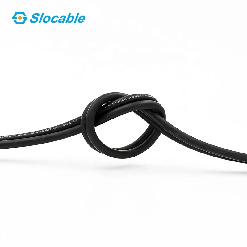 Dual Wall Insulation 10awg Enameled Copper Wire 6mm2 xlpe/xlpo Cable Price Oil Resist PV DC Solar Wire Cable