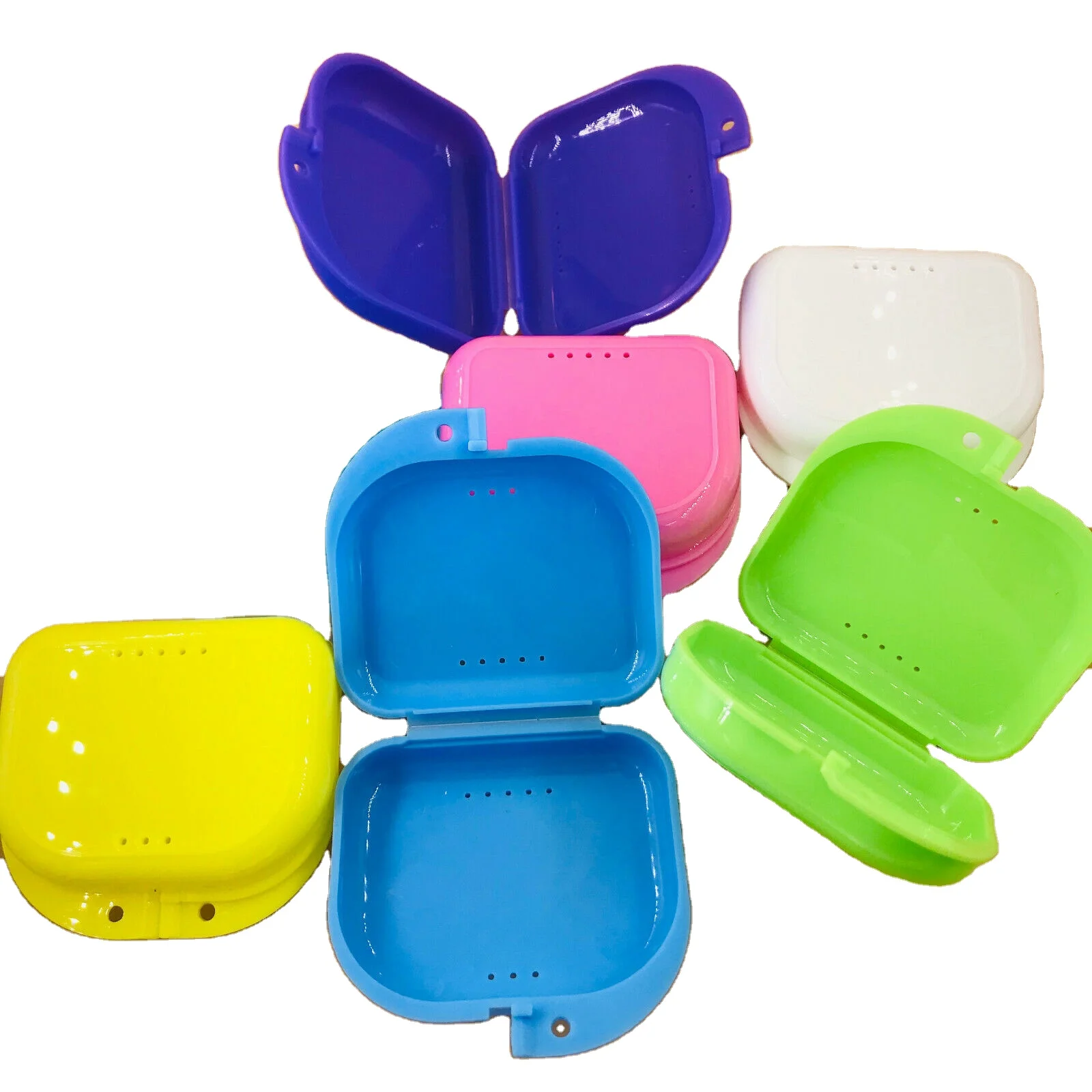 Safe High Quality Plastic Dental Box Teeth Appliance Case