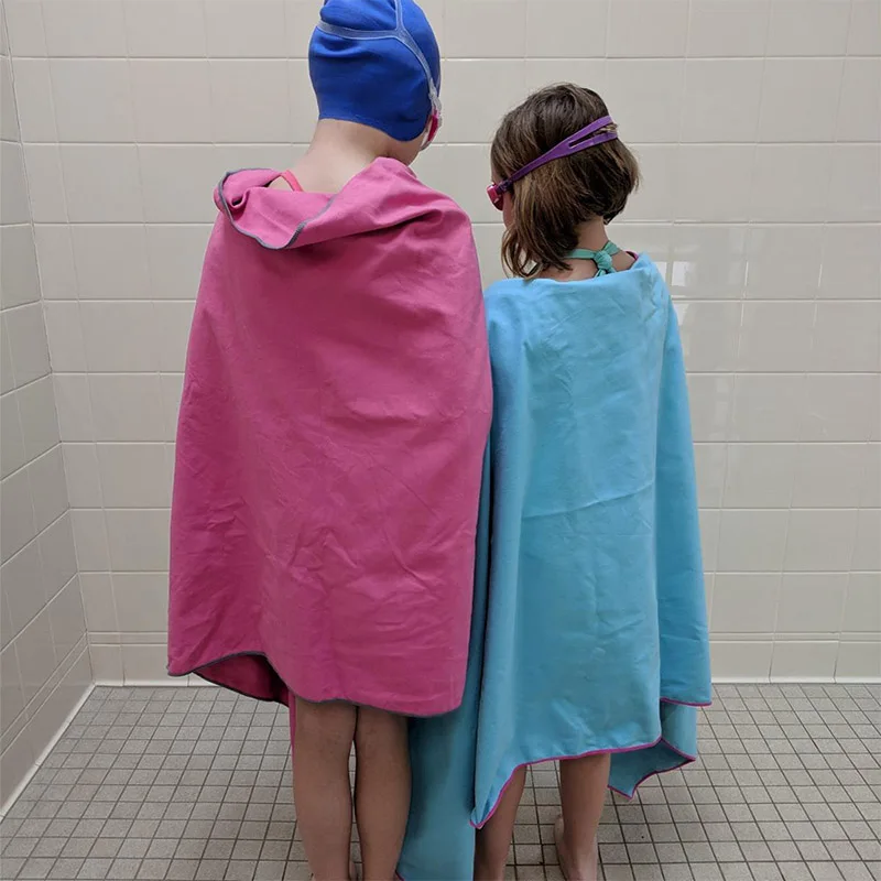 Microfiber quick dry lightweight custom microfiber suede travel sports beach towel