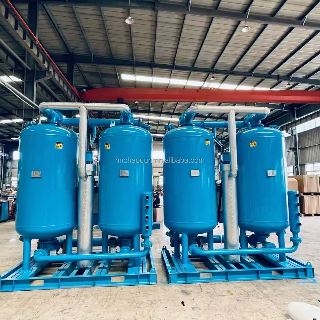 75m3/min Dew Point -40 Degree Regeneration Desiccant Dryer & Refrigerated Air Dryer
