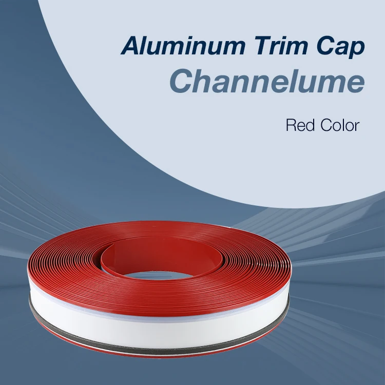 Hot selling Red Color 0.5mm Thickness Channelume with Edge Rolls for Channel Letter