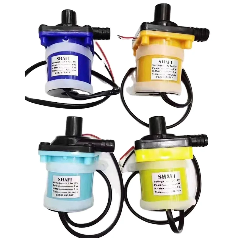 Заводская цена, умный Бесщеточный насос на солнечной батарее 12 В, малошумный маленький погружной Миниатюрный Насос