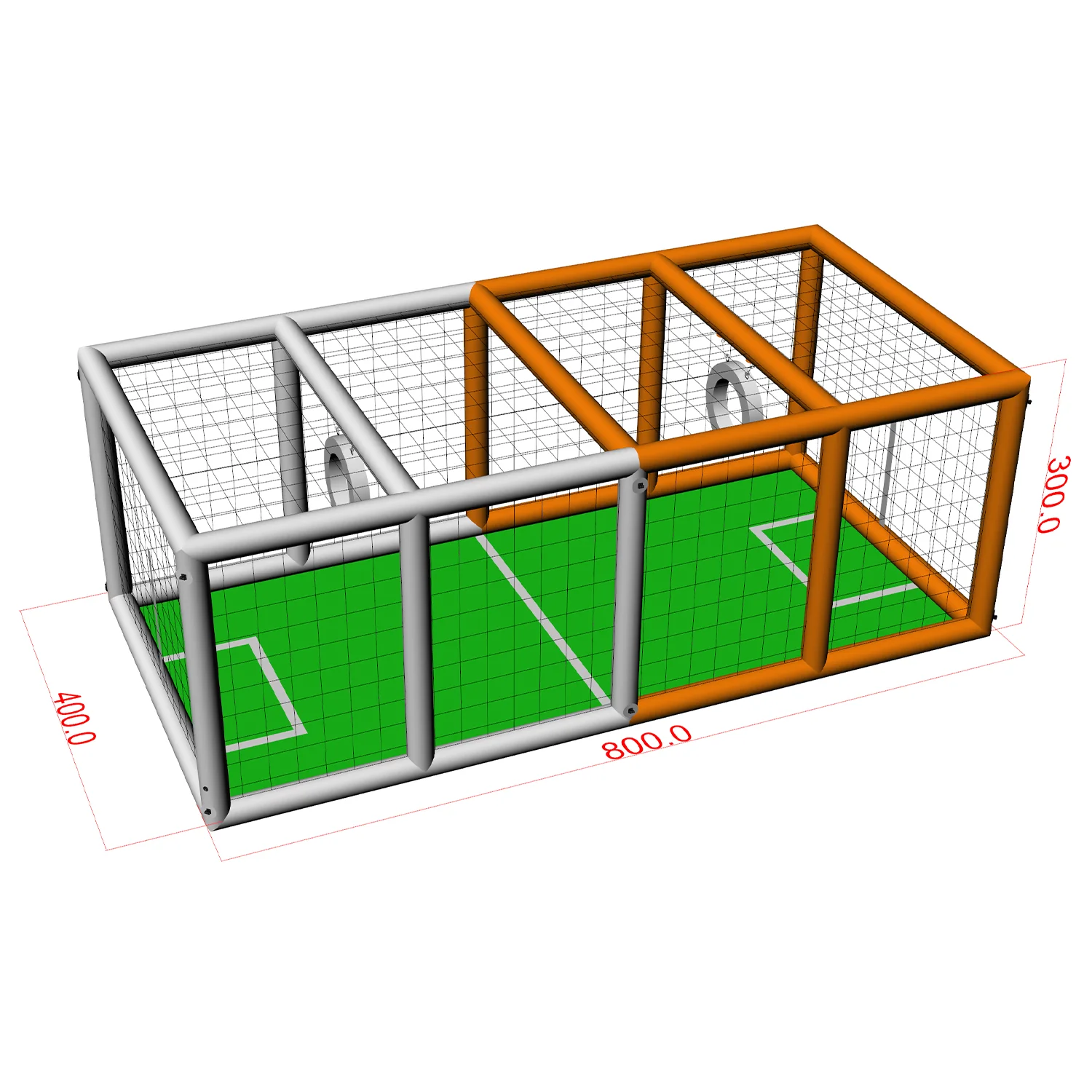 Надувной Дрон футбольная Арена для командных мероприятий