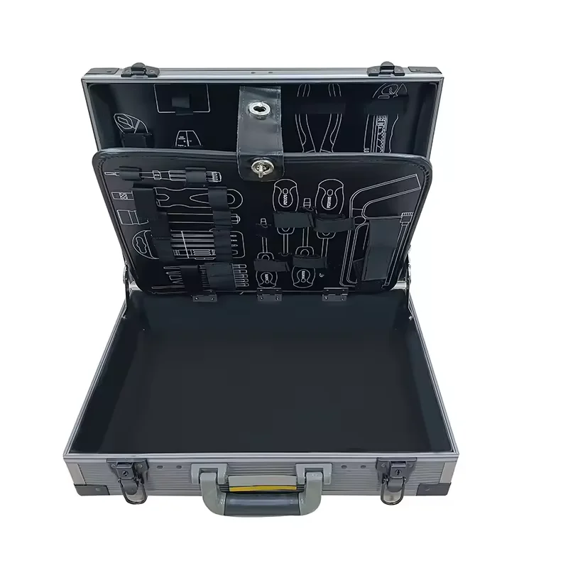 Original Spot Wholesale Agent Storage Case With Handle Tool Box Flight Cases Aluminum Storage Box For Travel