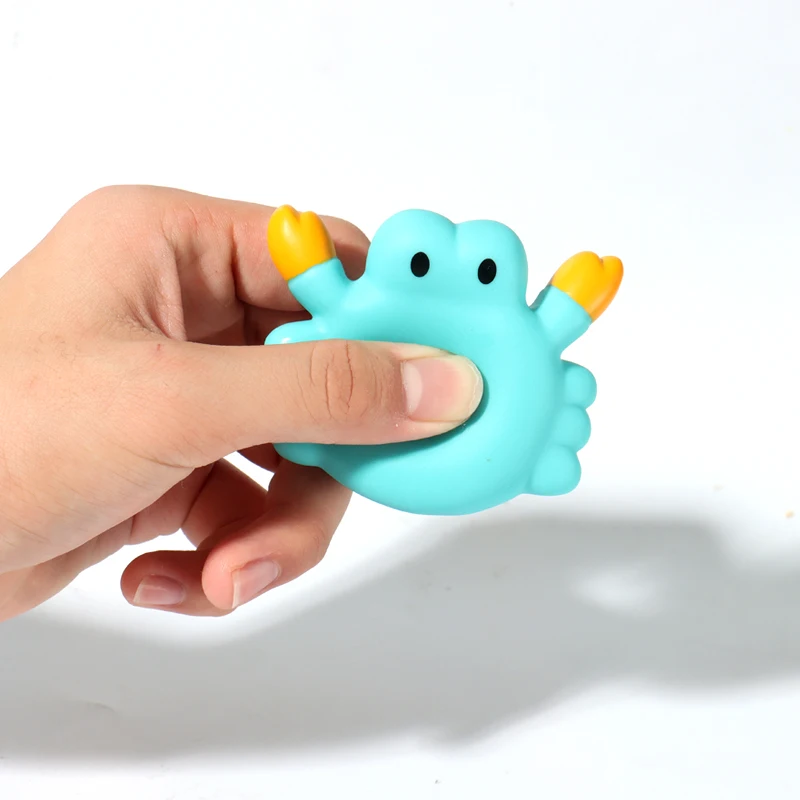 No Hole Ocean Sea Animal Bathtub Toys Floating Squirter Toys Baby Bath Tub Toys for Baby Toddlers Kids
