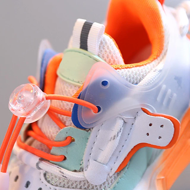 Walking Custom Logo Big Kid Girl Tennis Breathable All-Match For Children Kids Shoes Girls 7-14 Yrs Old