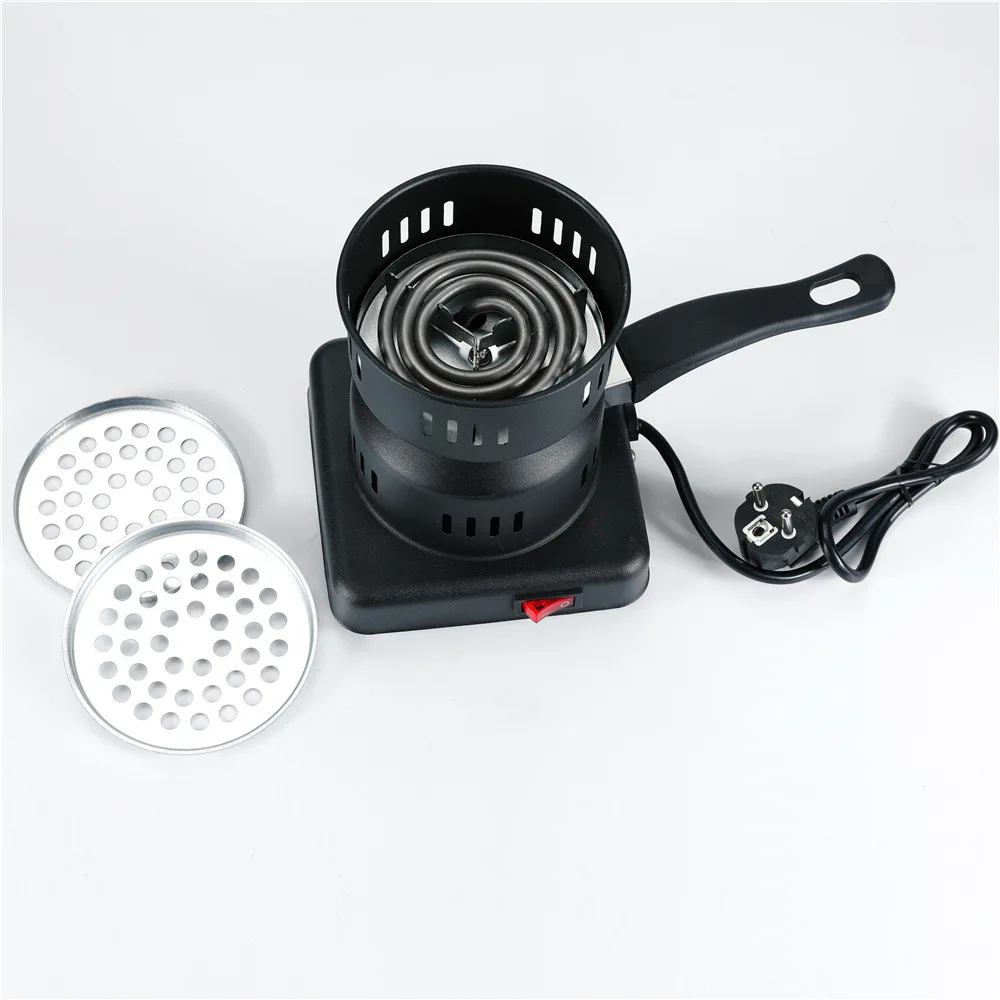 Black Bull Coco Charcoal Burner Coconut Hookah Coal Deluxe Electric Shisha Starter Hot Plate Stove 600W charcoal