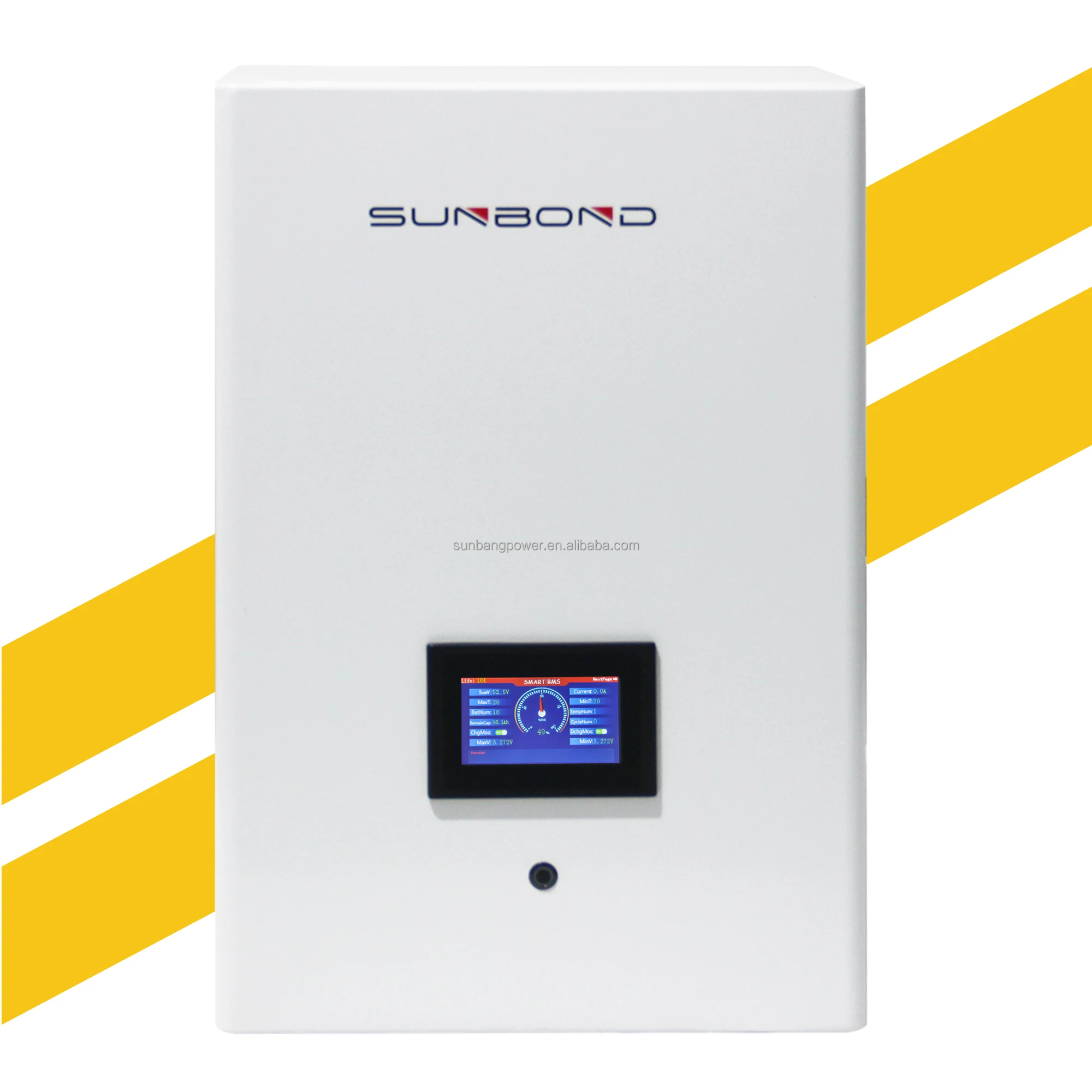 Off Grid type 5KW rechargeable wall type Lithium solar battery OEM 51.2V 100Ah 200Ah power system Storage Lifepo4 Batteries Pack