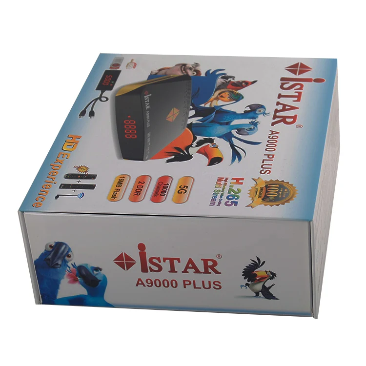 Chinese factory android TV box 4k packaging box with factory pricesb paper box