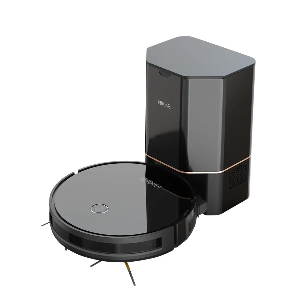 Hikins M8 Guangdong Best China Automatic Wet and Dry Prices Smart Cleaning Robot Vacuum Cleaner and Mop