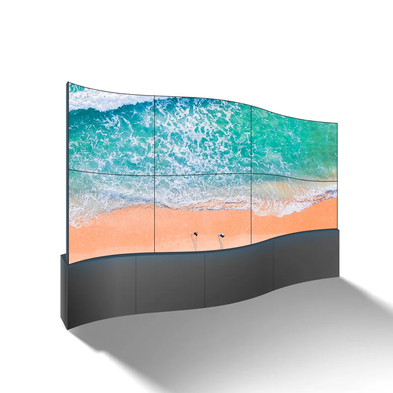 Multi screen seamless OLED video wall 2x3 2x2 3x3 custom accept