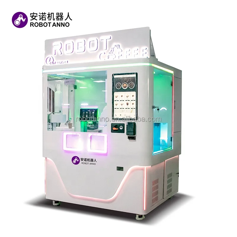 Commercial Well Designed Robotics Arm Vending Machine Smart Commercial Unmanned Coffee Milk Tea Robot