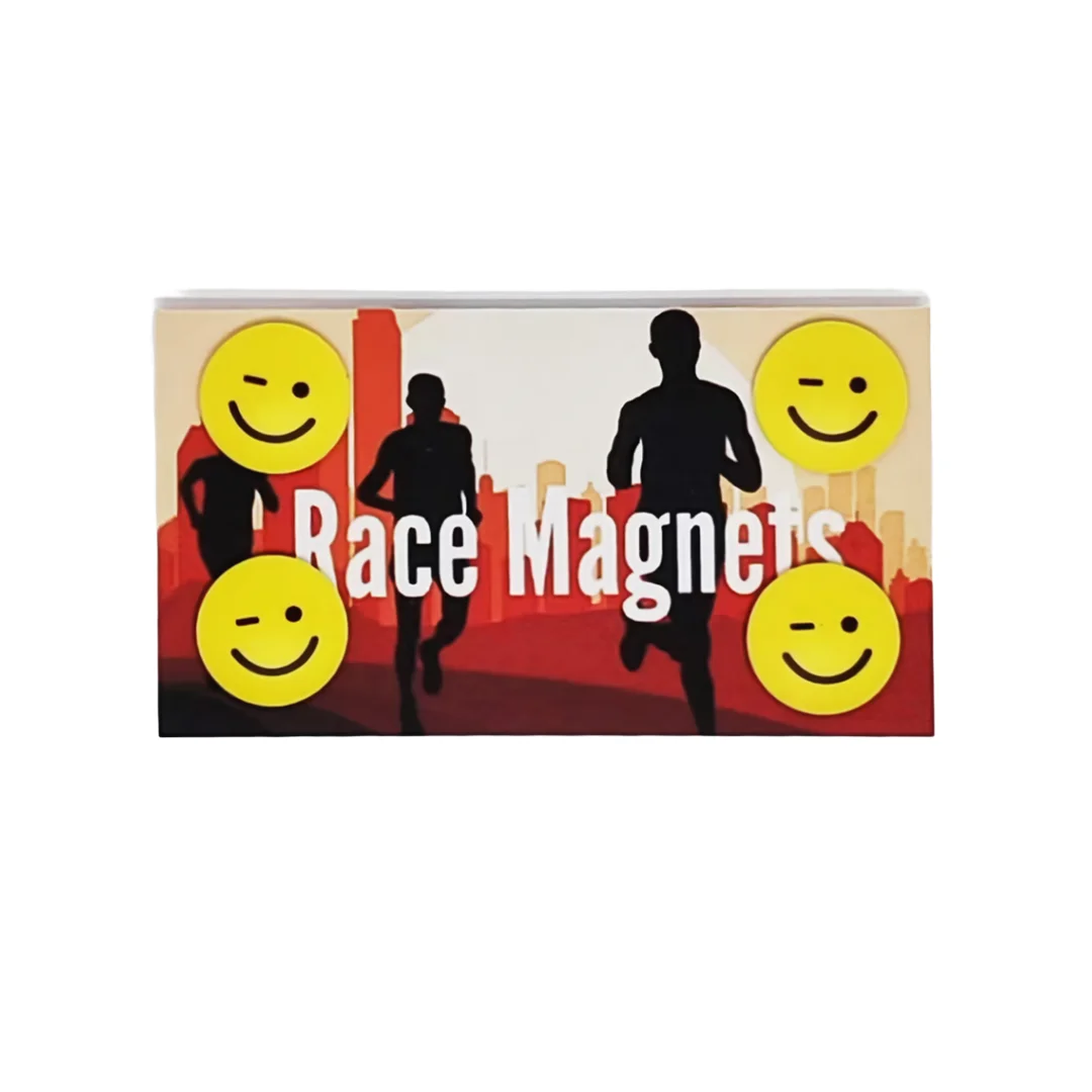 Running Number Bib Clip Multiple Style  Plastic magnets Buttons Sports Magnets Button with Custom Logo