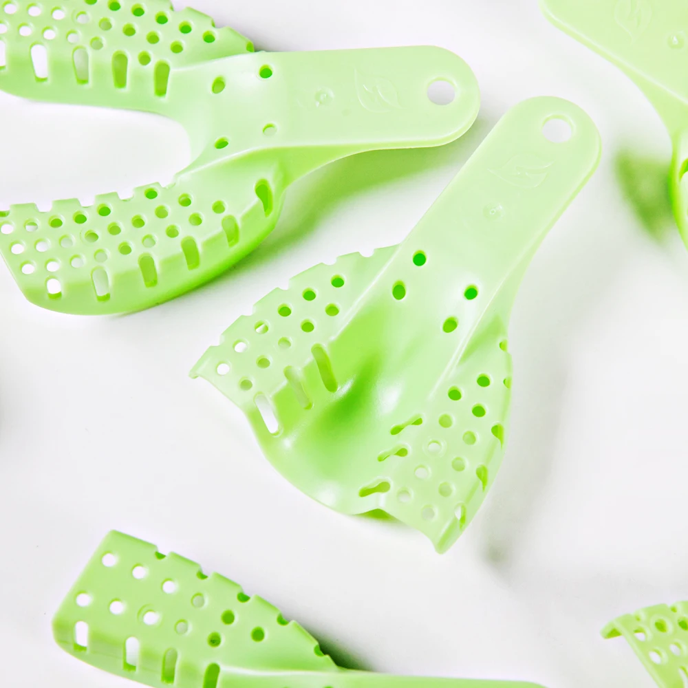 Implant impression tray pedo adult abs teeth orthodontic tray dental colorful plastic impression trays